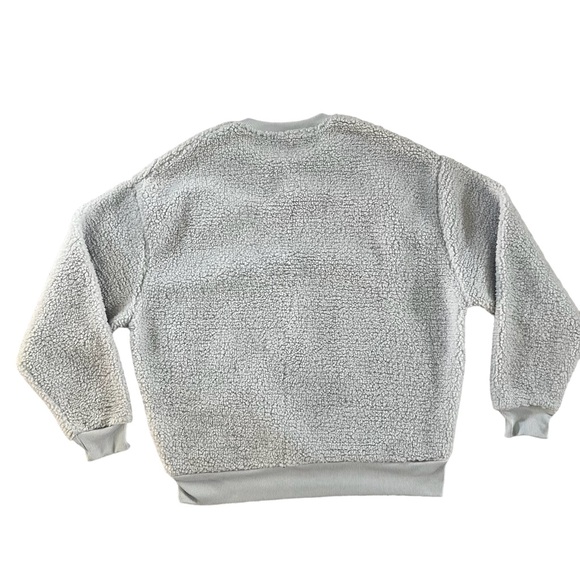 ASOS DESIGN Men’s Oversized Sweatshirt With Amore Boucle Print On Chest Size M - Picture 6 of 12